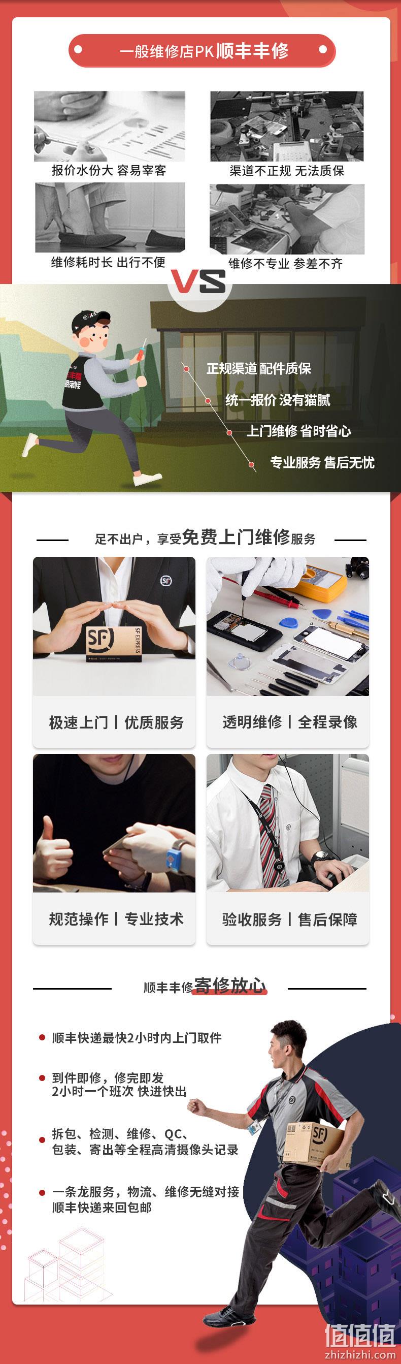 顺丰直营 丰修 iPhone 上门更换电池 苹果全系可更换 券后99元起包上门更换 质保180天 值值值-买手聚集的地方