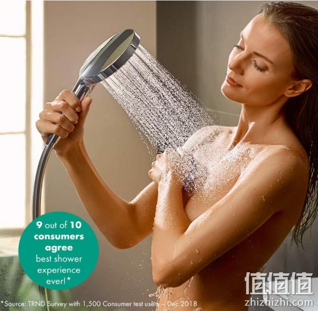 神价格5倍差价！Hansgrohe 汉斯格雅 飞雨RainDance Select S120 花洒 直邮到手349元（天猫旗舰店1459元） 值值值-买手聚集的地方