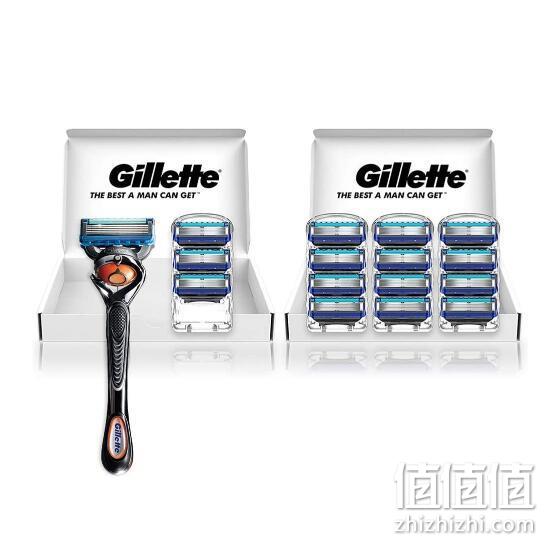 1刀架+16刀头！Gillette 吉列 锋隐致顺男士剃须刀套装 289.13元包邮 值值值-买手聚集的地方