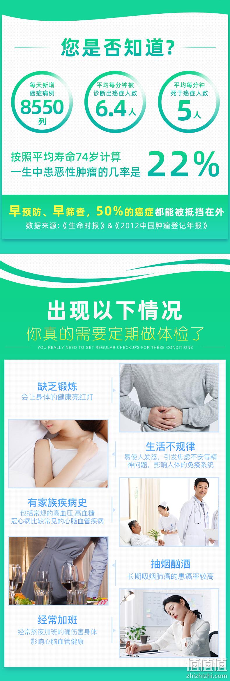 上市企业 全家通用：美年大健康 青中老年全身体检套餐 券后299元包邮 值值值-买手聚集的地方