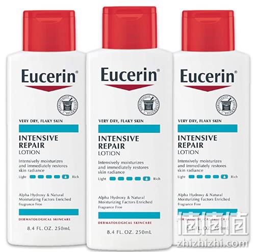 白菜！Eucerin 优色林 密集修复滋养乳液250mlx3瓶 prime直邮含税到手88.11元 值值值-买手聚集的地方