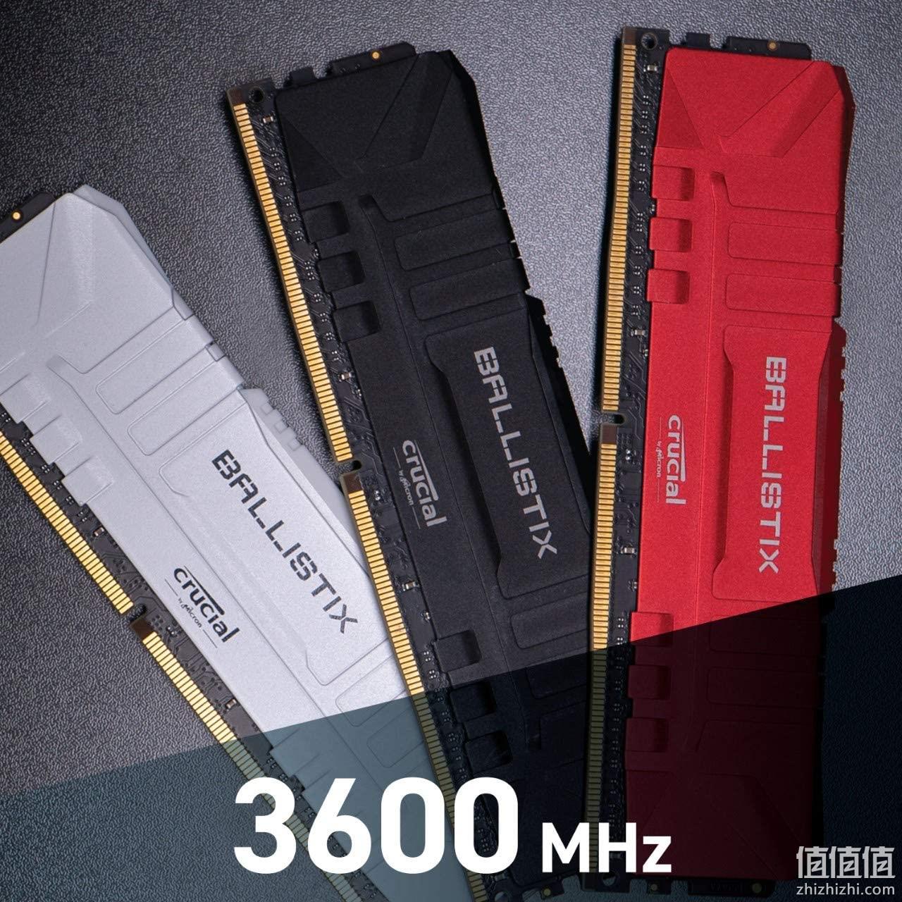 Crucial 英睿达 铂胜 DDR4 3600MHz 台式机内存条 16GB（8GBx2） Prime直邮到手656元 值值值-买手聚集的地方
