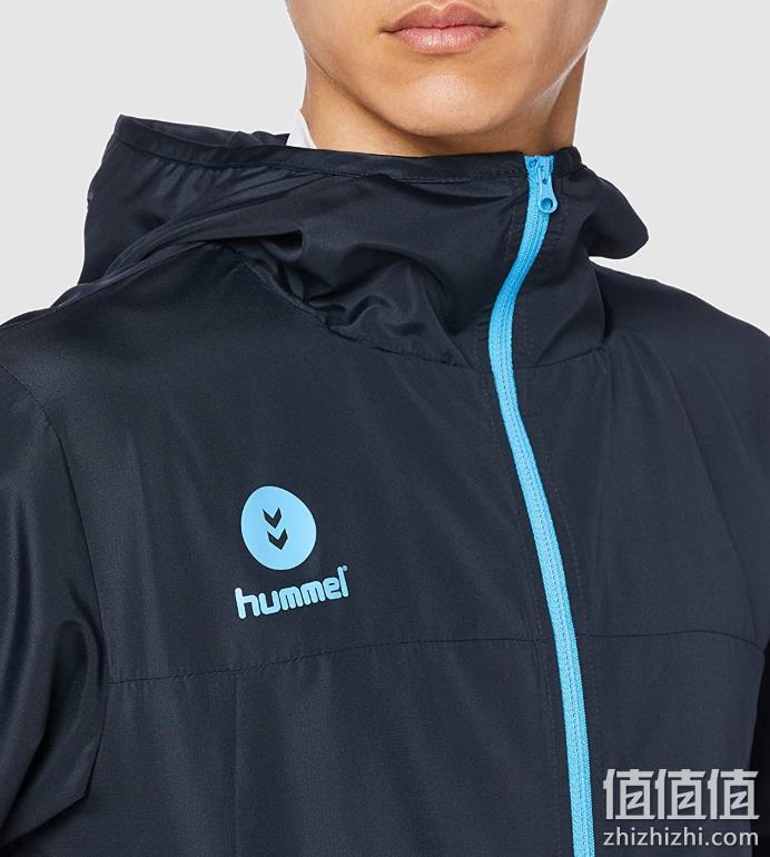三色码全、防泼水，Hummel胡梅尔 大黄蜂 Haori 男士连帽防风运动夹克 prime直邮到手202.6元 值值值-买手聚集的地方
