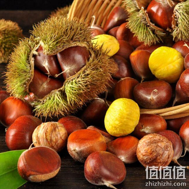 中鲜生 丹东新鲜生栗子 5斤装 19.9元包邮 值值值-买手聚集的地方
