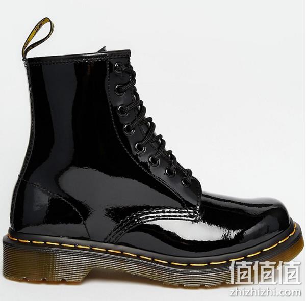 UK6码，1460经典款，Dr. Martens 马丁大夫  女士8眼漆皮马丁靴 prime直邮到手570.7元（薇娅直播979元） 值值值-买手聚集的地方