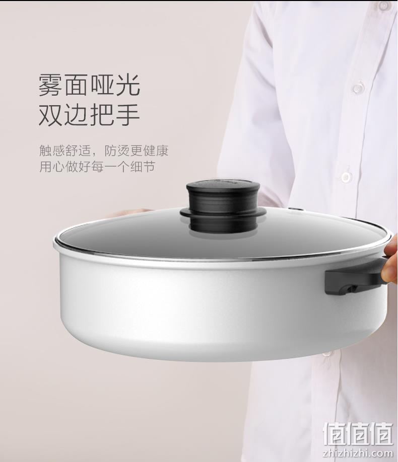 煎炸焖煮多功能：美的 4L 一体式料理锅 电煮锅 149元包顺丰（小米类似款298元） 值值值-买手聚集的地方
