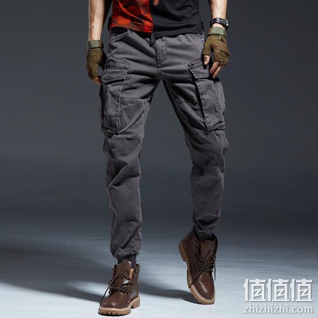 小Q直播同款、大口袋+多嵌条:95%棉 战术工装裤 133元包邮 尺码表已更新 值值值-买手聚集的地方
