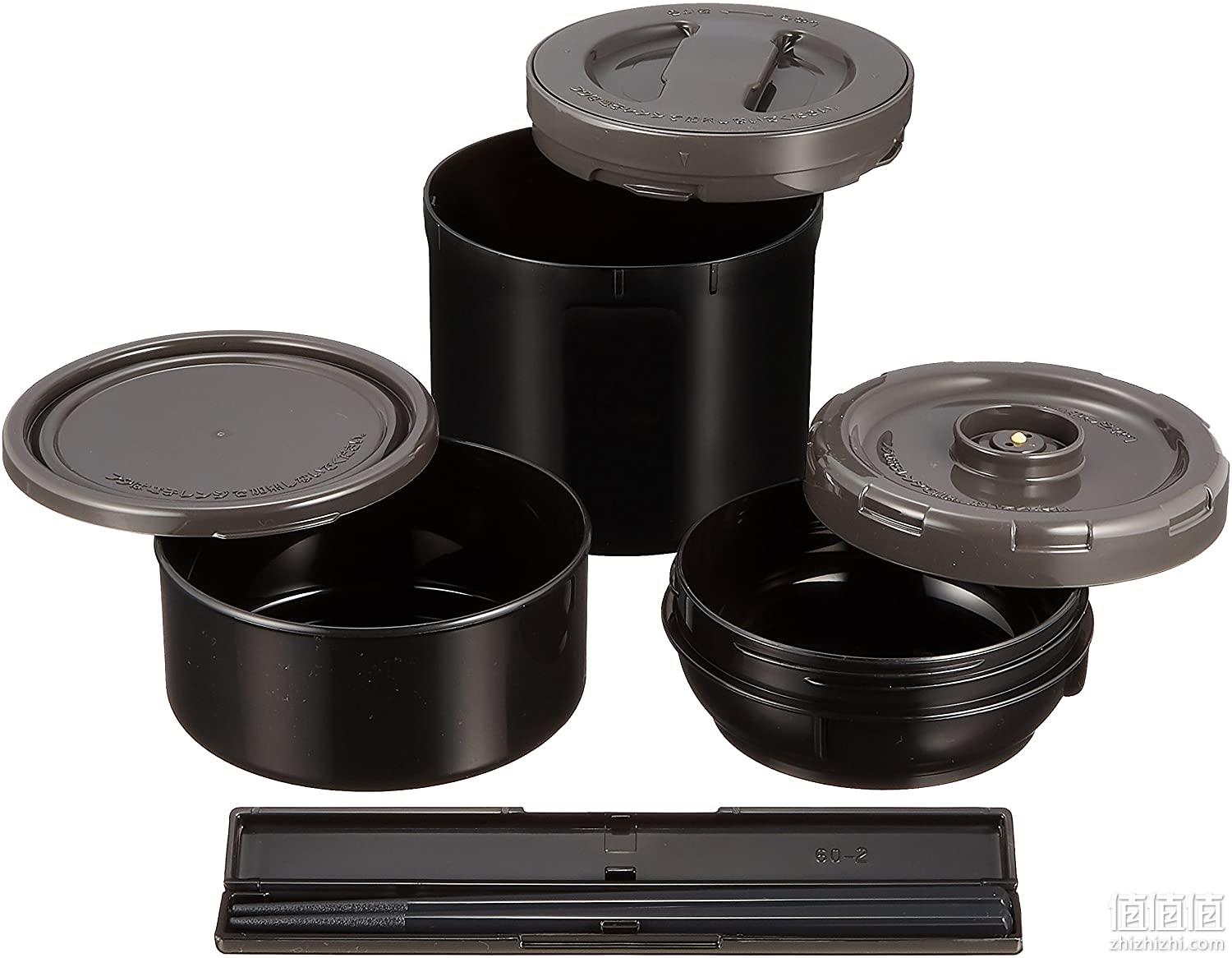 ZOJIRUSHI 象印 黑色不锈钢保温饭盒便当盒 SL-XE20-AD Prime直邮到手201元 值值值-买手聚集的地方