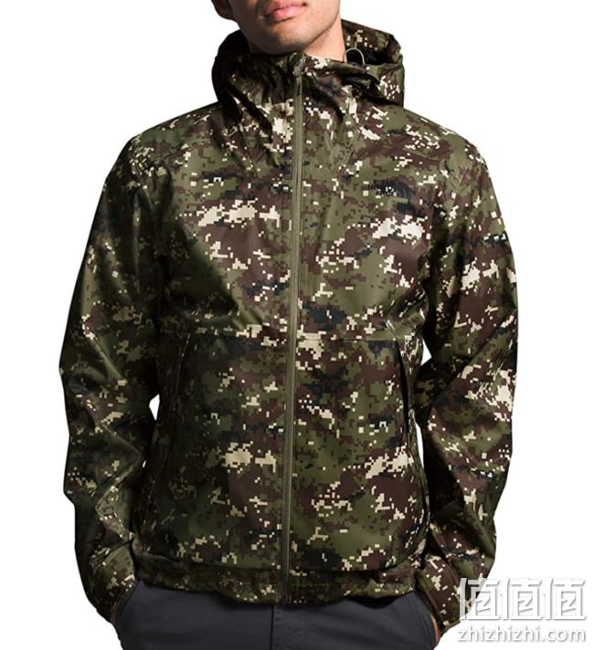 迷彩色M码，The North Face 北面 Millerton 男款轻量冲锋衣 prime直邮到手531.8元（京东同系列2998元） 值值值-买手聚集的地方