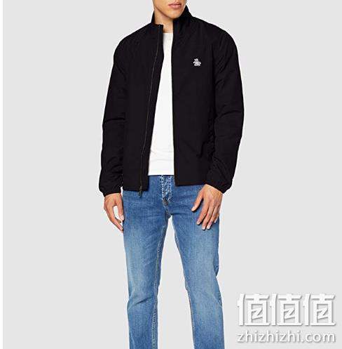 Original Penguin 企鹅牌 Sticker Pete 男士防风保暖夹克 prime直邮含税到手365.49元 值值值-买手聚集的地方