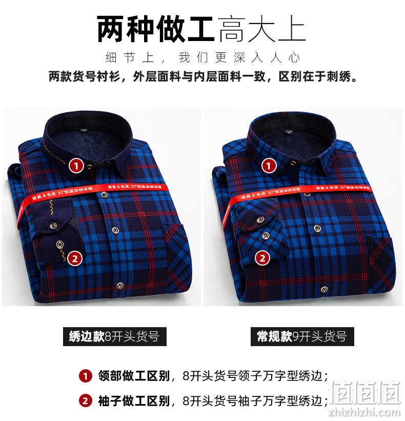白菜价 加绒加厚 比单层还便宜：雅鹿 男式衬衫 35款可选 券后39元包邮 值值值-买手聚集的地方