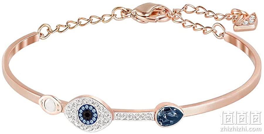 SWAROVSKI 施华洛世奇 玫瑰金色恶魔之眼手镯 5171991 Prime直邮到手390元 值值值-买手聚集的地方