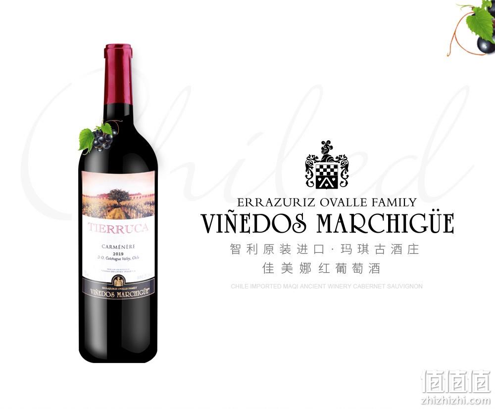 智利原瓶进口，南美第二大酒庄出品：750mlx6瓶 玛琪古 佳美娜 干红葡萄酒 券后179元包邮顺丰，Plus全品券后169元 值值值-买手聚集的地方