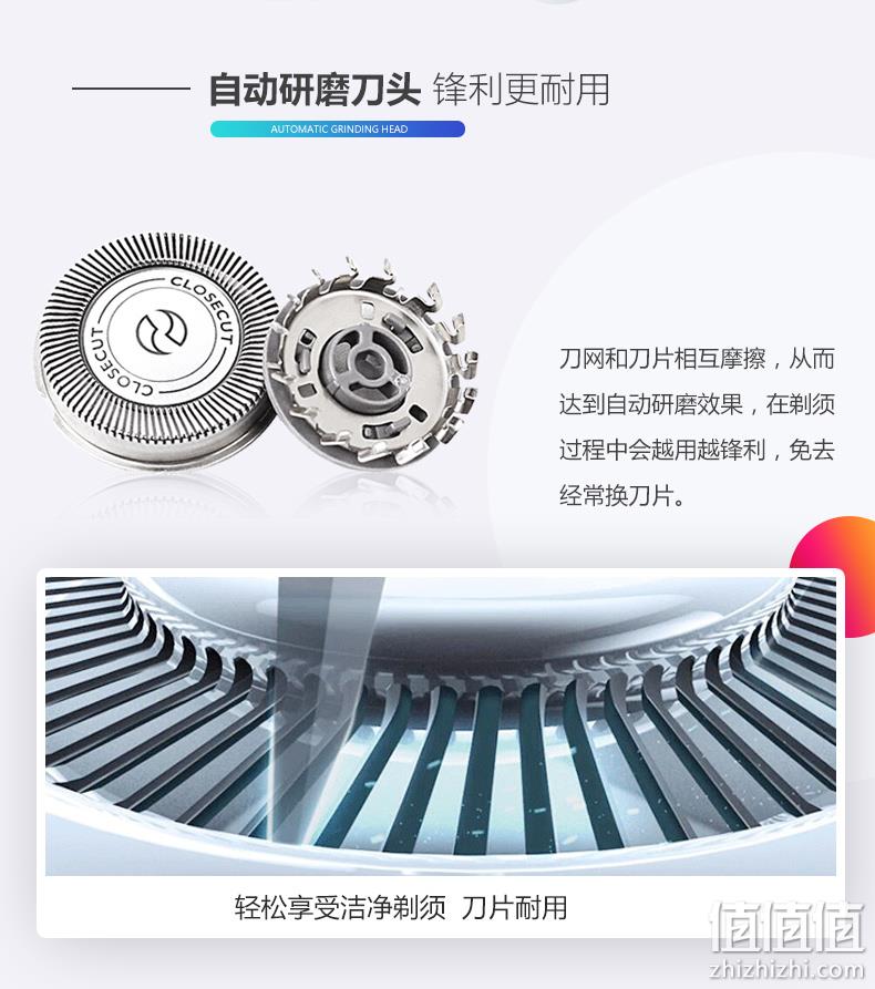 Philips 飞利浦 电动剃须刀 第二只备用剃须刀 券后69元包邮 值值值-买手聚集的地方