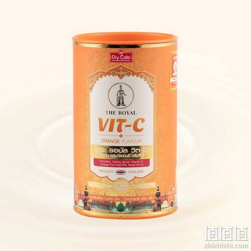 预防感冒 1000粒超大装 泰国原装进口，Diycaki 皇家维生素C片 券后69元包邮（上次类似款64元300粒） 值值值-买手聚集的地方