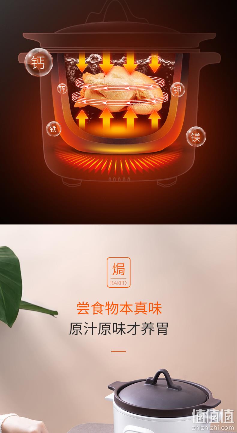 智能预约+保温：九阳 紫砂电炖锅 DGD2001AM 券后99元包邮（京东129元） 值值值-买手聚集的地方