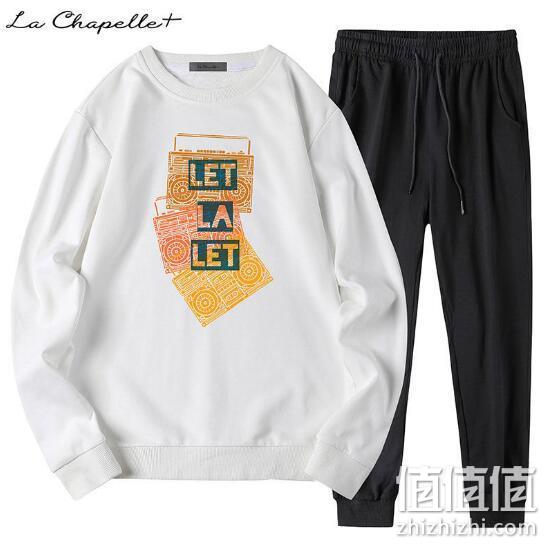 La Chapelle+ 秋季男士卫衣运动套装 83元包邮 值值值-买手聚集的地方