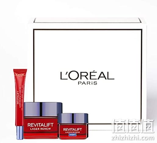 线下只够买1瓶：L'OREAL PARIS 复颜光学嫩肤套装（日霜50ml+晚霜50ml+眼霜15ml） Prime直邮到手248元 值值值-买手聚集的地方