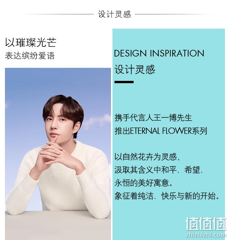 白菜价！专柜同款，2020年上新：Swarovski施华洛世奇 女士 永恒之花项链 Prime直邮到手338元（天猫1290元） 值值值-买手聚集的地方