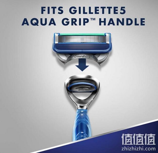 白菜价！5层感应刀片，极致顺滑：8个 Gillette吉列 锋隐5 剃须刀头 Prime直邮到手75元（之前推荐12个180元） 值值值-买手聚集的地方