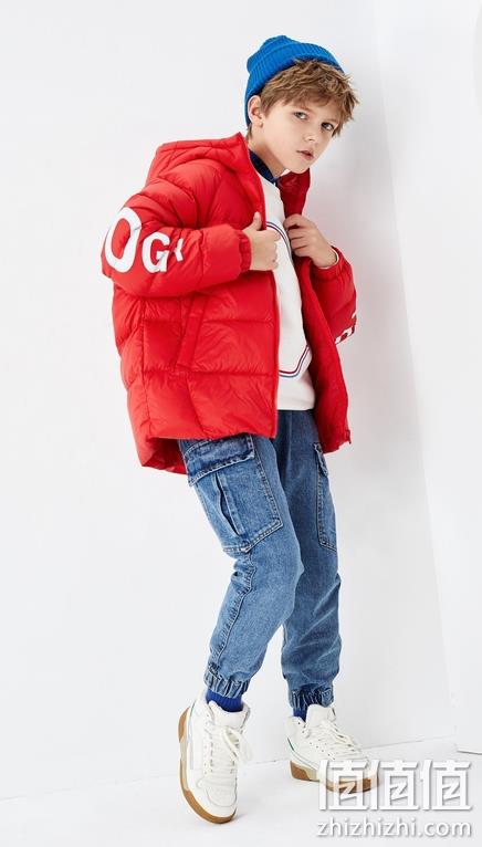巴拉巴拉 男童中大童连帽羽绒服(140~175cm) 券后159.9元包邮 值值值-买手聚集的地方