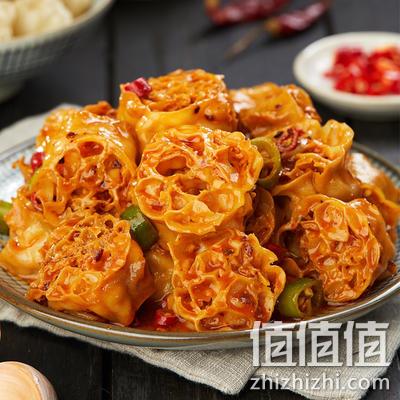 白菜秒杀价：七街八巷  吸汁面藕面筋500g 券后5.99元包邮 值值值-买手聚集的地方