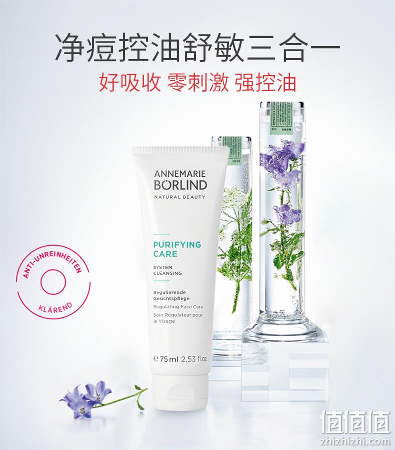 低过海淘 AnneMarie Borlind 安娜柏林 清纯净化日晚底霜 75ml 54元包邮 值值值-买手聚集的地方
