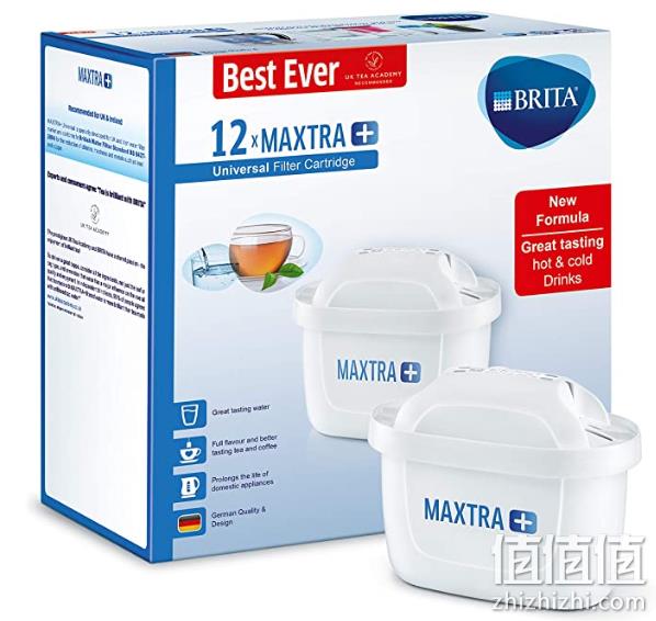 小编长期使用，12枚，Brita 碧然德 Maxtra+滤芯英国版 prime直邮含税到手324.64元 值值值-买手聚集的地方