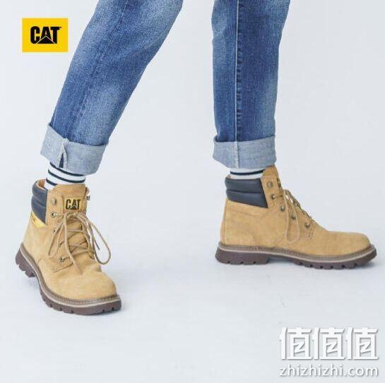 双11预售、21日0点: CAT 卡特彼勒 P724054J3BDC36 男士高帮工装靴 538元包邮(原价958元) 值值值-买手聚集的地方