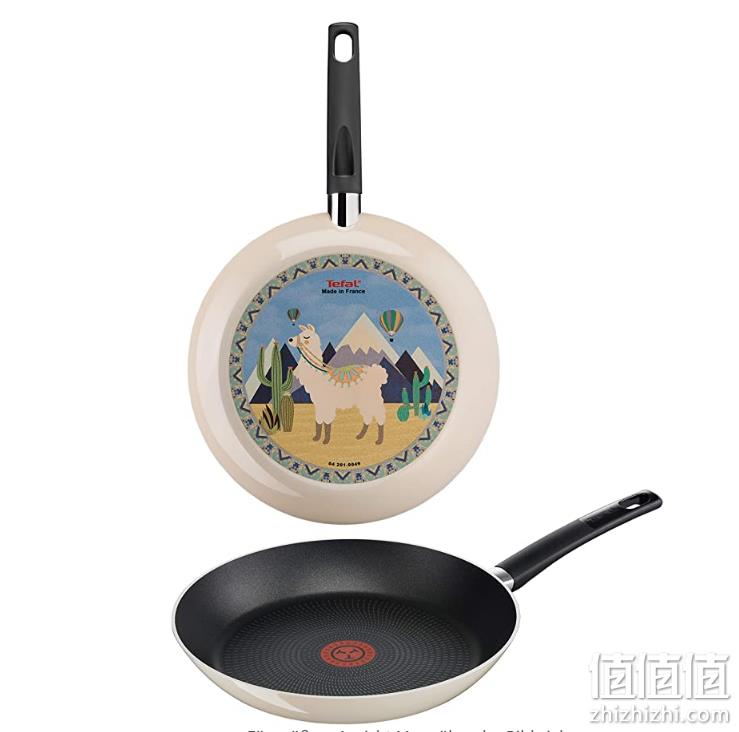 亚马逊销冠！红点控温防油烟专利：Tefal特福 红点平底不粘锅 28cm Lama B67506 prime直邮到手167.57元 值值值-买手聚集的地方