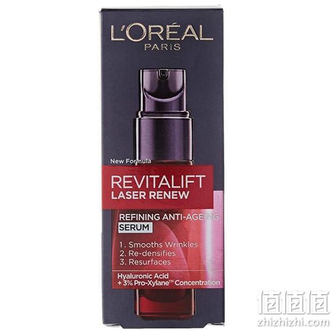 亚马逊销冠！30ml L'Oreal巴黎欧莱雅 Revitalift Laser焕新抗衰老玻色因护肤精华 Prime直邮到手100元 值值值-买手聚集的地方