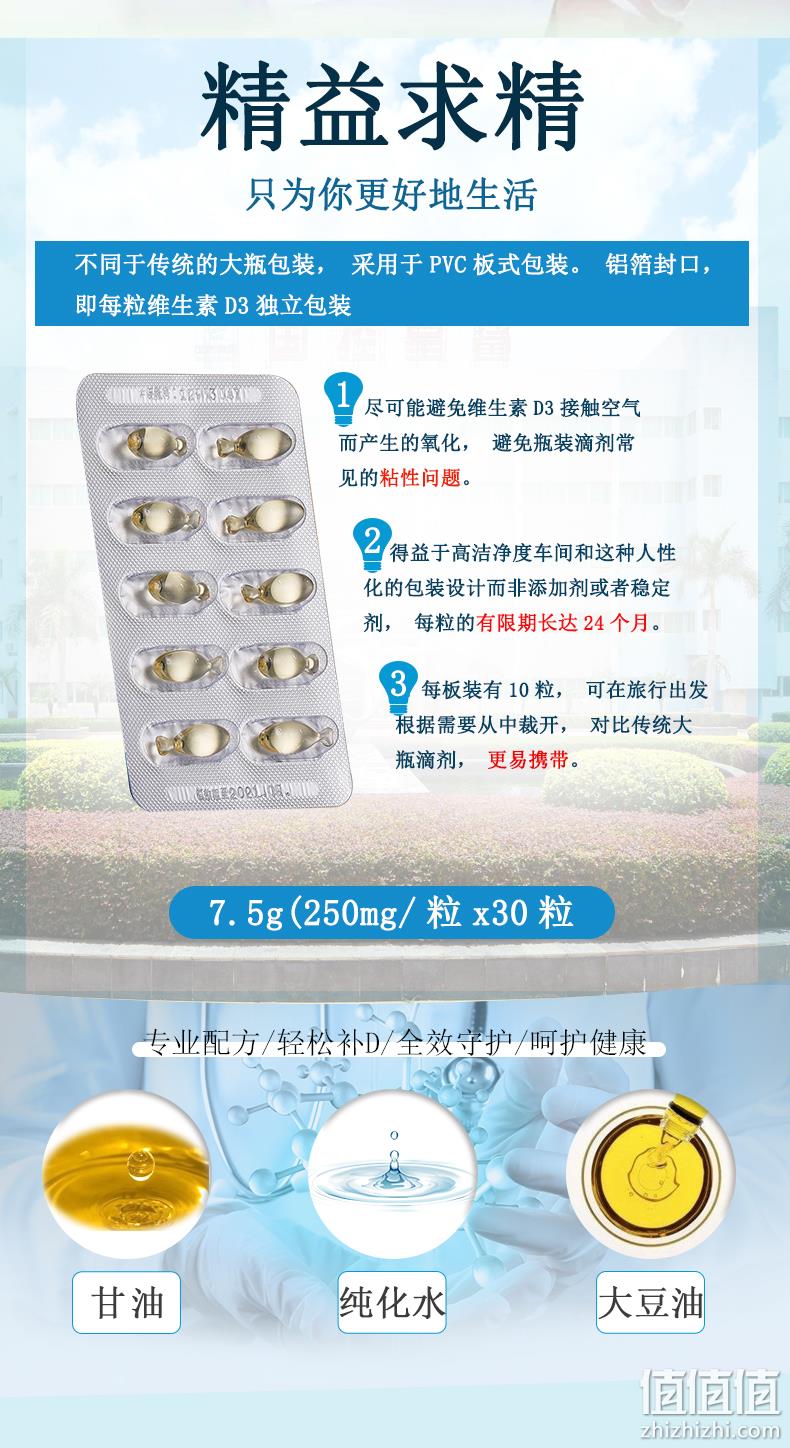 孩子成长必备、促进钙吸收：30粒 星鲨 维生素D软胶囊 券后28元包邮 值值值-买手聚集的地方
