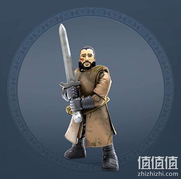 亚马逊销冠！可动：Mega Construx美高 权利的游戏 冰龙VS雪诺 拼装模型积木 Prime直邮到手346元 值值值-买手聚集的地方