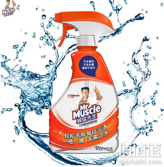 Mr.Muscle 威猛先生 油污清洁剂 350gx3瓶 13.76元（折4.59元/瓶） 值值值-买手聚集的地方