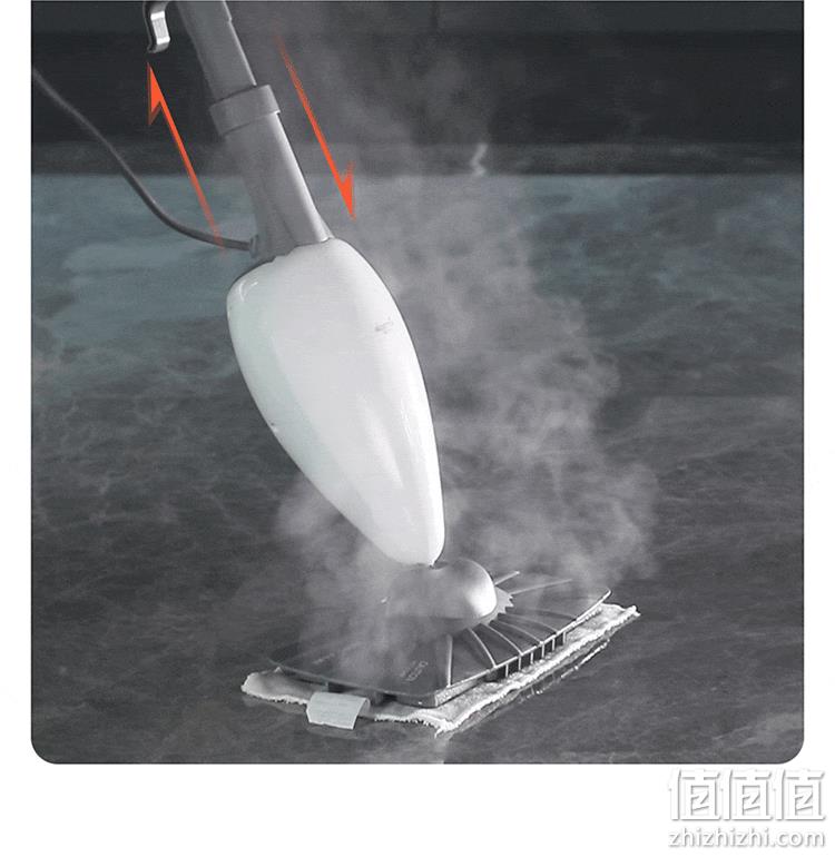 Deerma 德尔玛 DEM-ZQ100 家用电动多功能蒸汽拖把 199元包邮 值值值-买手聚集的地方