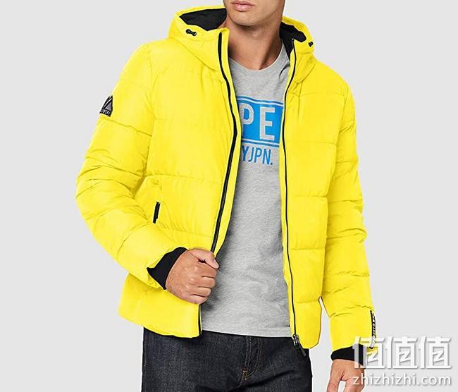 3倍差价，多码多色：Superdry极度干燥 Sports Puffer 男士 连帽运动棉服夹克 Prime直邮到手458元（官网同款1300元） 值值值-买手聚集的地方