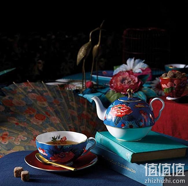 2倍差价，英国皇室御用：Wedgwood玮致活 嫣红牡丹系列 骨瓷茶具组套装 Prime会员707元直邮到手（京东双11券后1650元） 值值值-买手聚集的地方