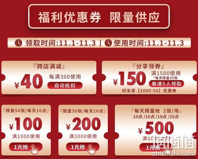 整点限量1元抢神券，天猫 双立人官方旗舰店 双11全球狂欢节 厨具促销 满1000-500元店铺券，10点抢满1000-100元、满2000-200元 值值值-买手聚集的地方