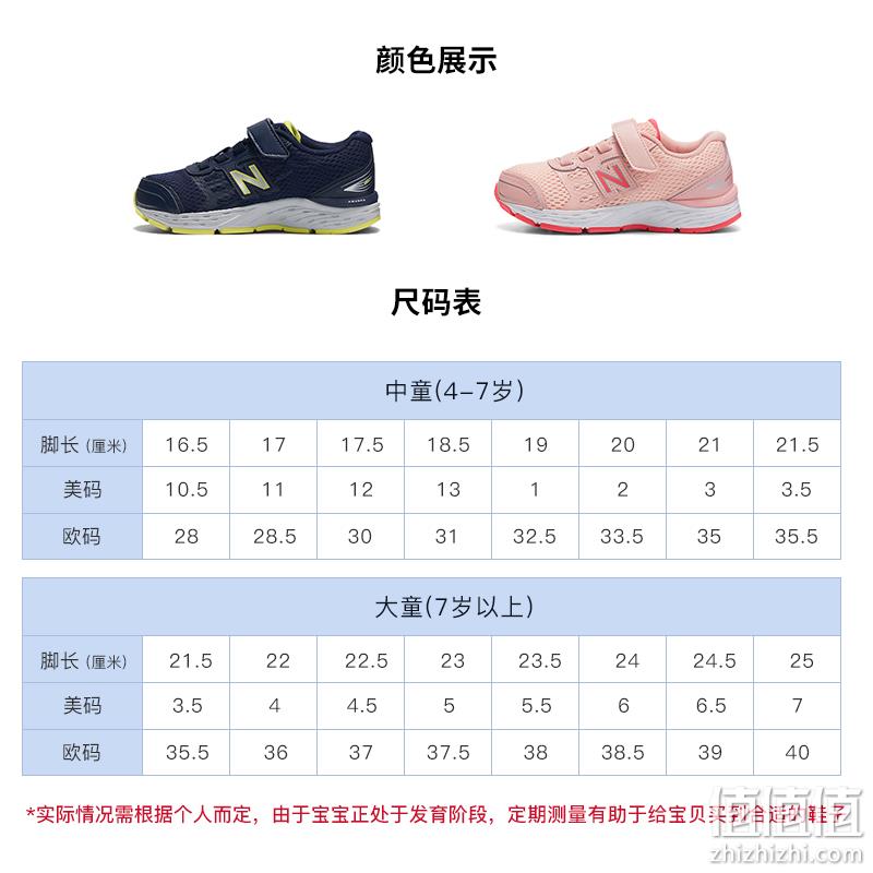 11日0点：New Balance新百伦 儿童 网面透气运动鞋 前1小时低至69元包邮 值值值-买手聚集的地方