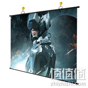 新低！双11预售，4K享受：84英寸 迦观 16:9投影幕布 白塑JGMB-2 89元到手（之前推荐104元） 值值值-买手聚集的地方