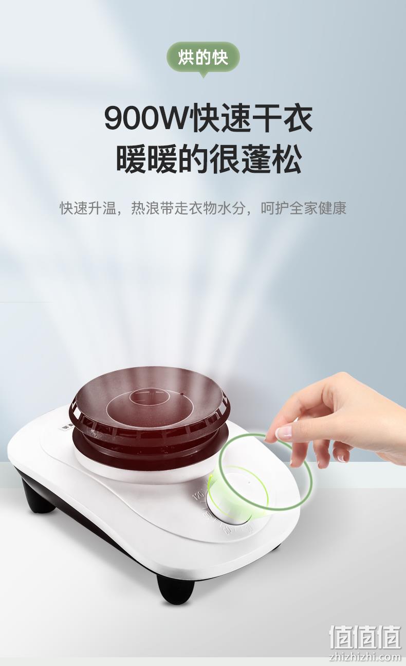 180分钟速干：荣事达 家用双层干衣机 RS-GY90Q 券后59元起包邮 值值值-买手聚集的地方