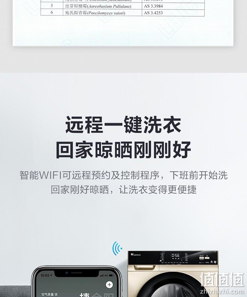 11日0点,洗烘一体,纳米银离子除菌:小天鹅 全自动变频滚筒洗衣机 TD100V62WADG5 前1小时2399元到家,白条12期免息 值值值-买手聚集的地方