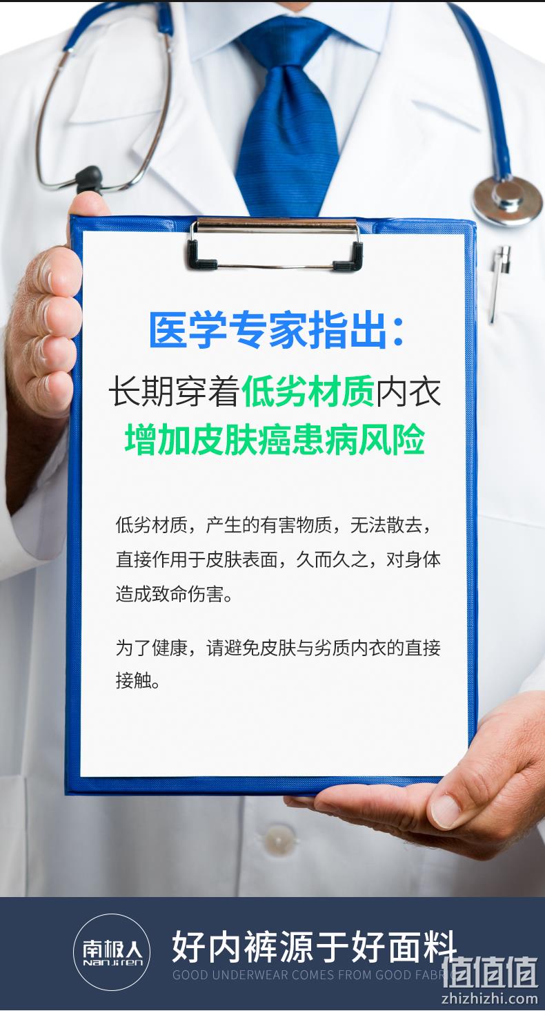 南极人 抑菌裆 4条装 男士夏季莫代尔无痕内裤 券后14.9元包邮 值值值-买手聚集的地方