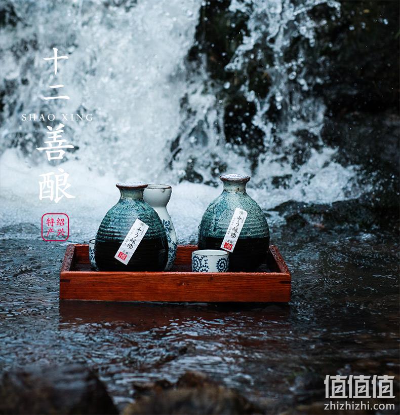 绍兴特产，12年窖藏，手工冬酿：500mlx6瓶 抱龙山牌 善酿雕王 半甜花雕酒 券后109元包邮 值值值-买手聚集的地方