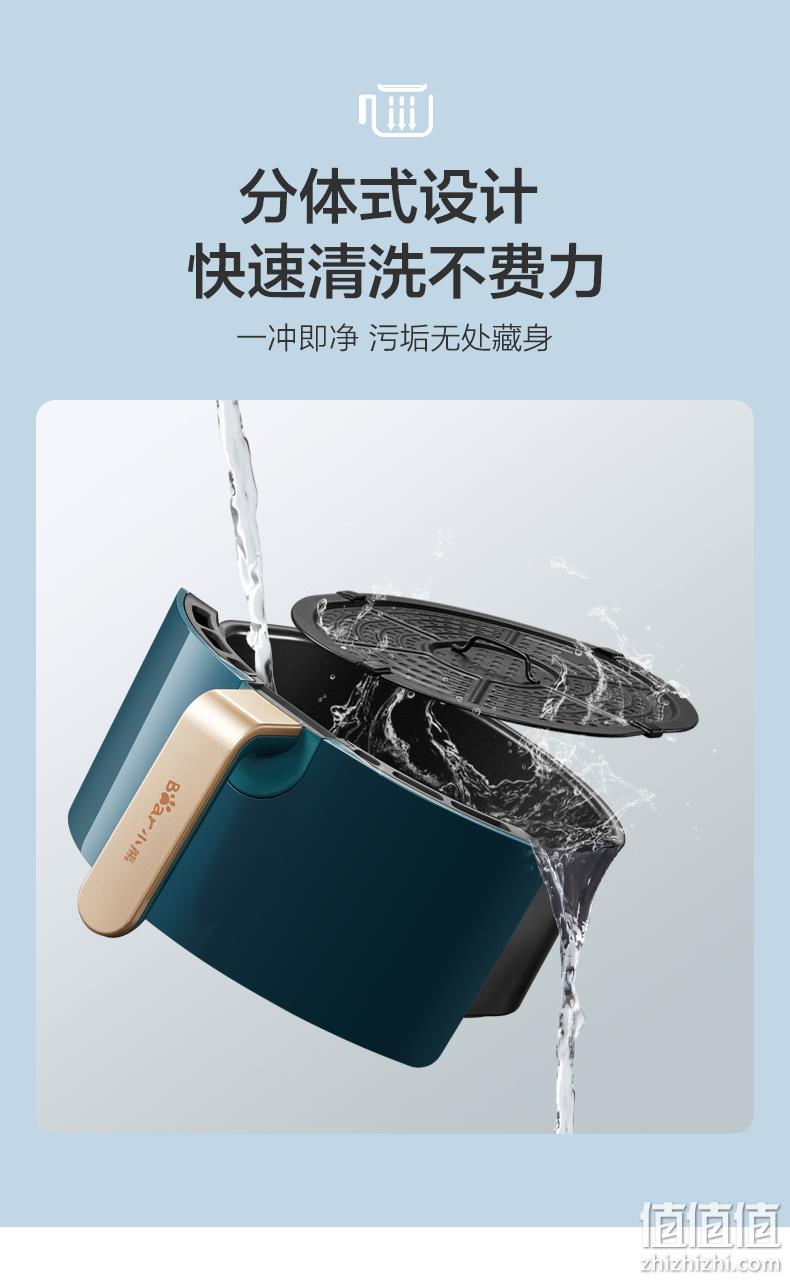 小降10元，轻享低脂，取锅断电多保险：3.6L 小熊 全自动多功能空气炸锅 券后189元包邮（之前推荐199元） 值值值-买手聚集的地方