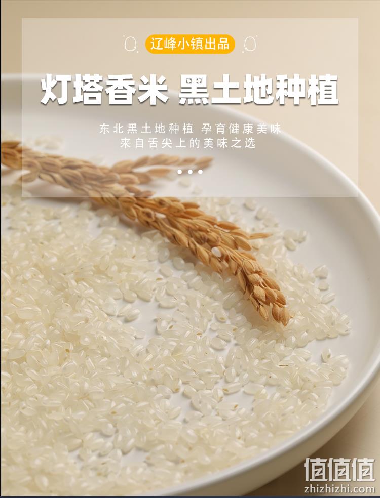 灯塔市特产，地理标志：5kg 辽峰小镇 灯塔香米 券后26.9元包邮 值值值-买手聚集的地方