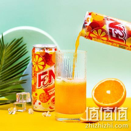 白菜！0脂低糖，马来西亚 FN 趣味汽水果味碳酸饮料 325mlx12罐 15.9元包邮 值值值-买手聚集的地方