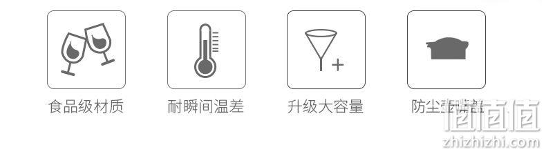 2000ml大容量，冰水开水都能用：Heisou 家用玻璃冷水壶 券后13.9元起包邮 值值值-买手聚集的地方