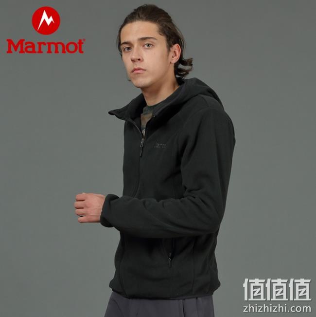 27日0点前：Marmot 土拨鼠 83840 抓绒开衫连帽卫衣 229元包邮（吊牌价899元） 值值值-买手聚集的地方