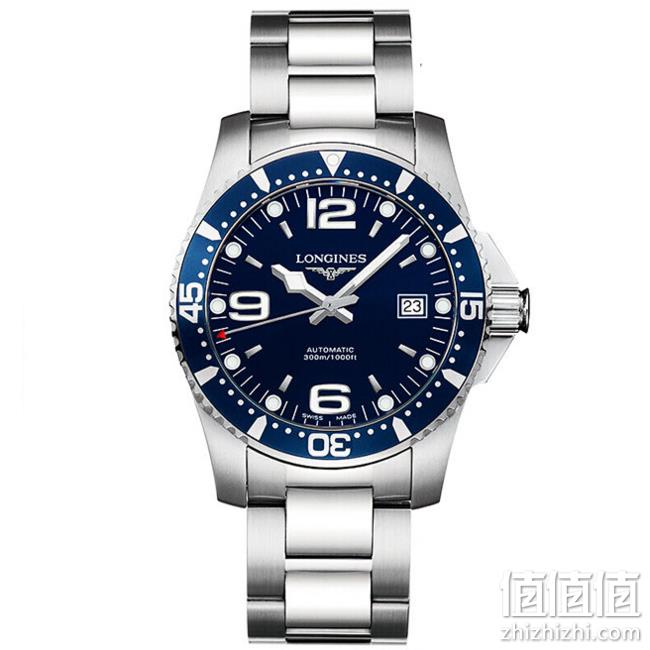 25日10点：LONGINES 浪琴 康卡斯系列 L3.741.4.96.6 男士自动机械手表 黑卡会员6999元 值值值-买手聚集的地方